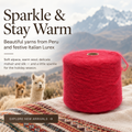 Sparkle & Stay Warm: Festive Lurex and Beautiful Yarns from Peru