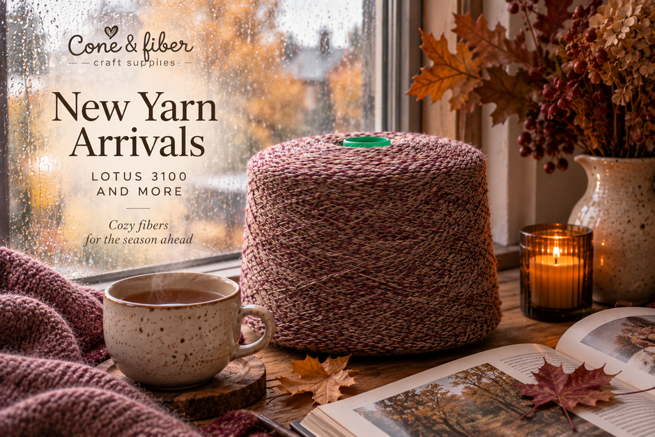 New Yarn Arrivals: Meet Lotus 3100 & More Fall Favorites