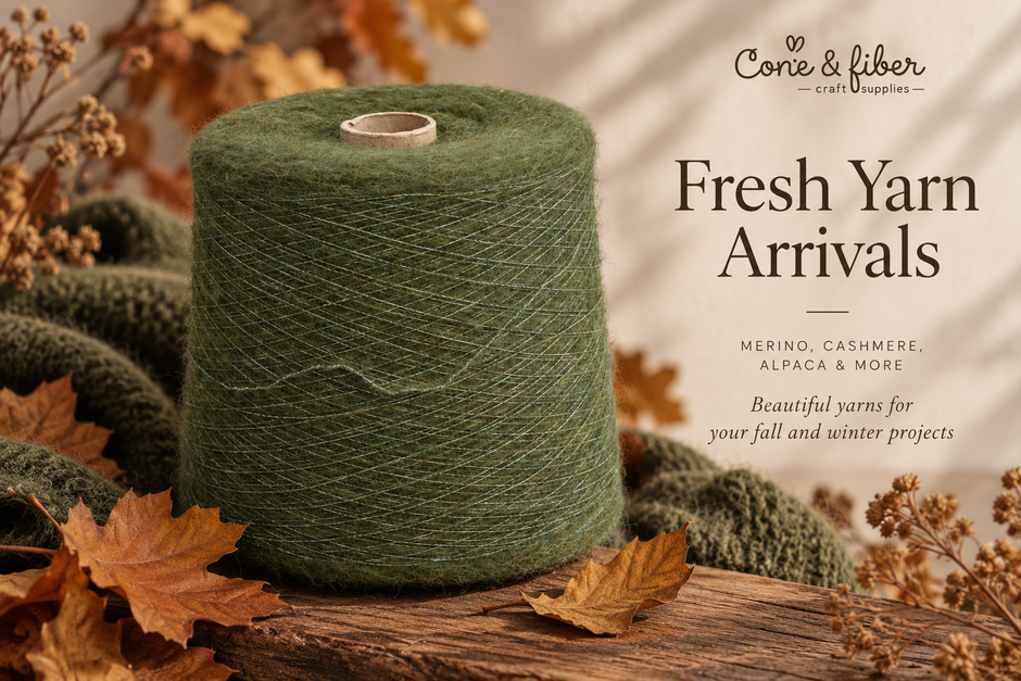 Fresh Yarn Arrivals: Merino, Cashmere, Alpaca & More