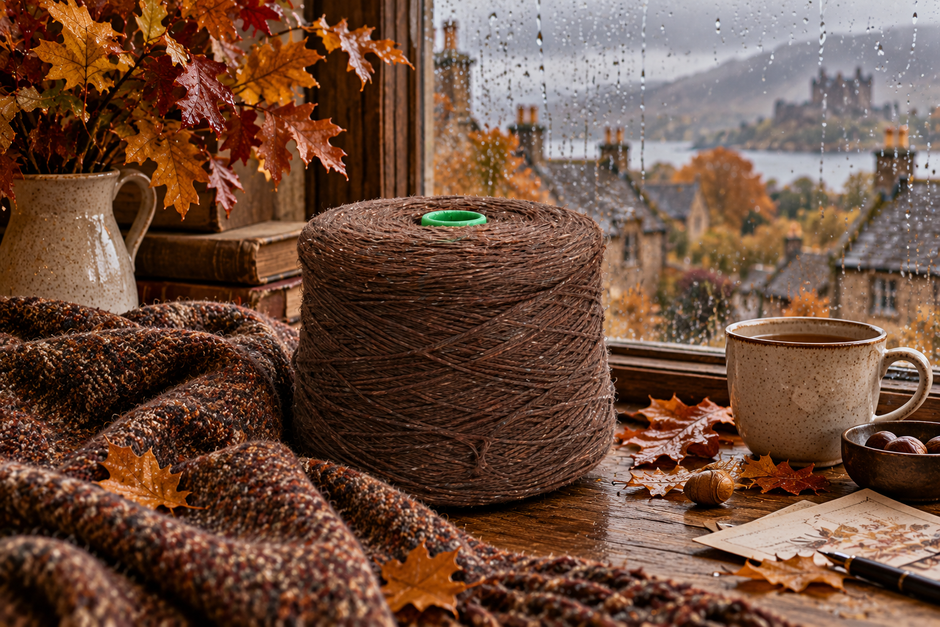 October Yarn Arrivals: Cashmere Tweeds & Silk | Cone & Fiber