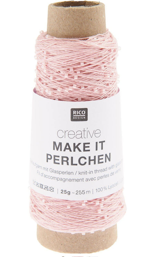 Rico Design Creative Make It Perlchen Bead Yarn, 25 g