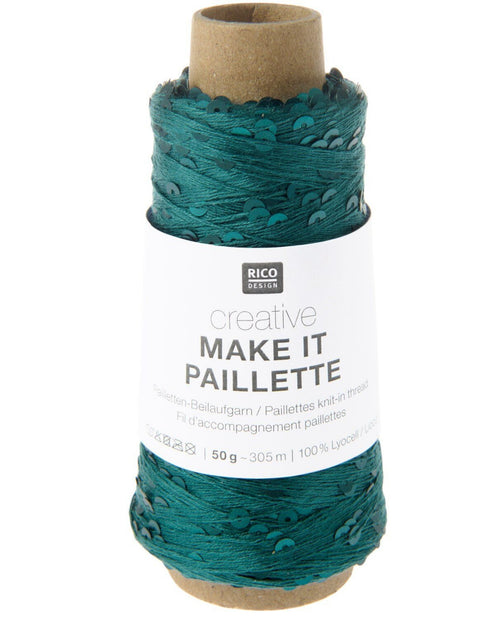 Rico Design Creative Make It Paillette Sequin Yarn, 50 g