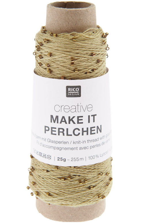 Rico Design Creative Make It Perlchen Bead Yarn, 25 g
