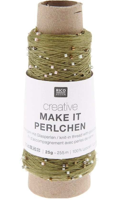 Rico Design Creative Make It Perlchen Bead Yarn, 25 g