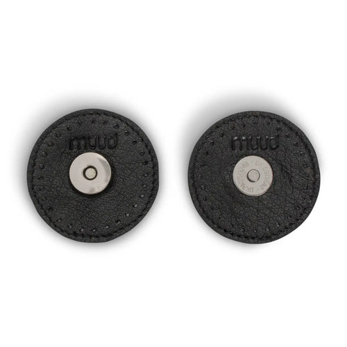 MUUD Frida | Luxury Leather Magnetic Button Closure