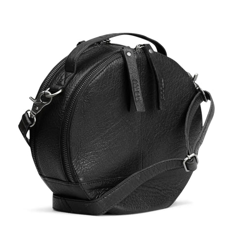 MUUD Bella Round Leather Crossbody Bag