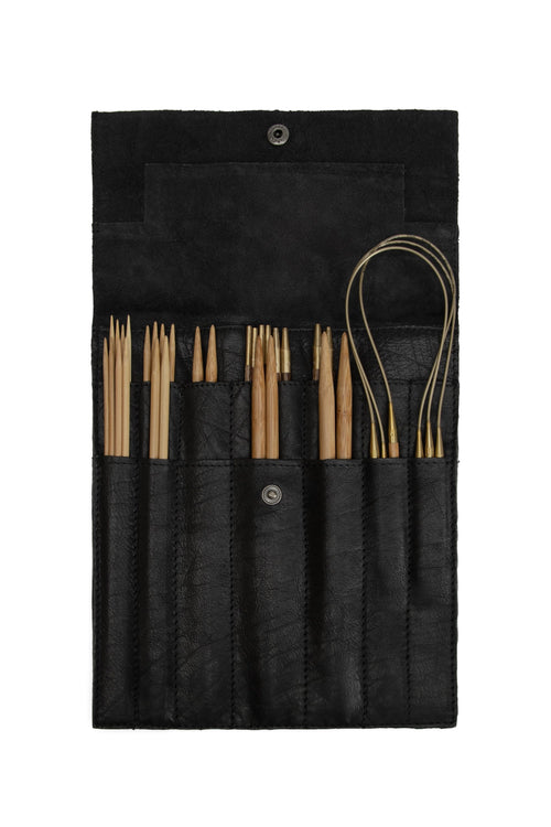 MUUD Oslo – Leather Organizer for Double-Pointed Knitting Needles