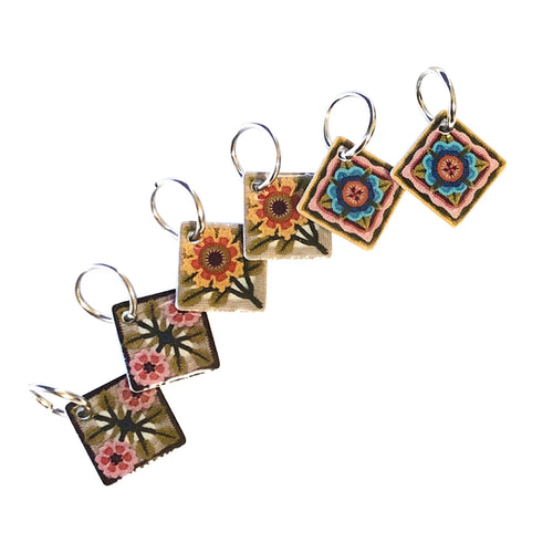 Ring Stitch Markers by Emma Ball (Set of 6)