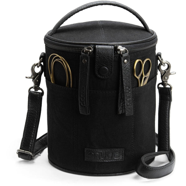 Muud Saturn Limited Edition — Textile Project Bag with Leather Details