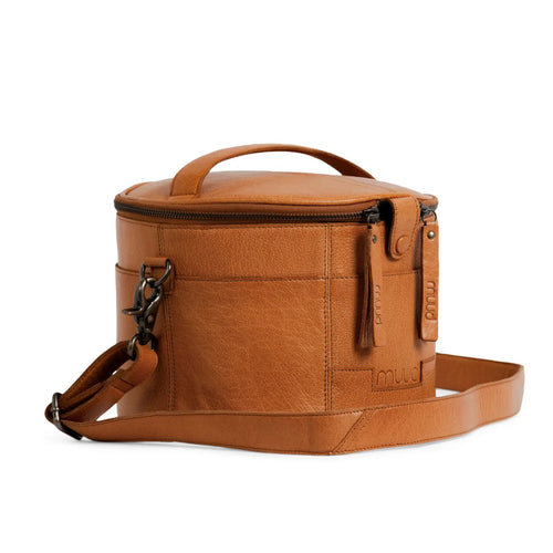 Muud Enturn Leather Project Bag | Black