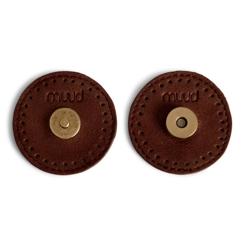 MUUD Frida | Luxury Leather Magnetic Button Closure