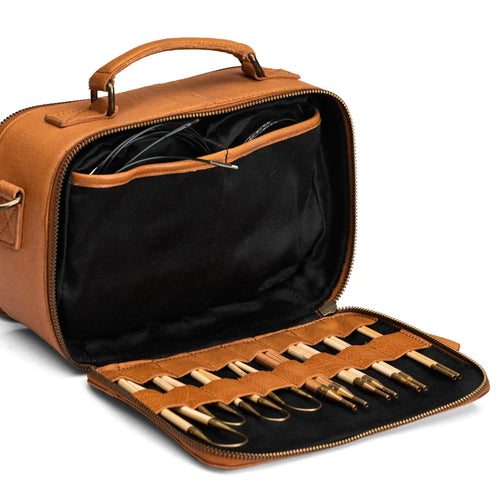 MUUD Lilly – Handmade Leather Knitting Bag