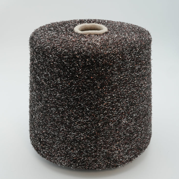 Jenny, 680m/744yds per 100g/3.5oz, Bordeaux Silver, Polyamide & Lurex Blend