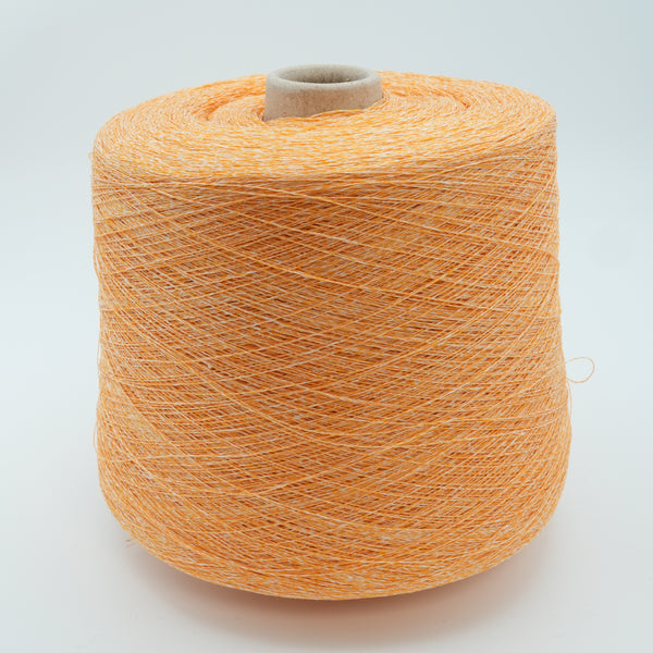 Lino Jaspe 1300m/100g (1421yds/3.5oz), Mandarin Linen – 100% Linen