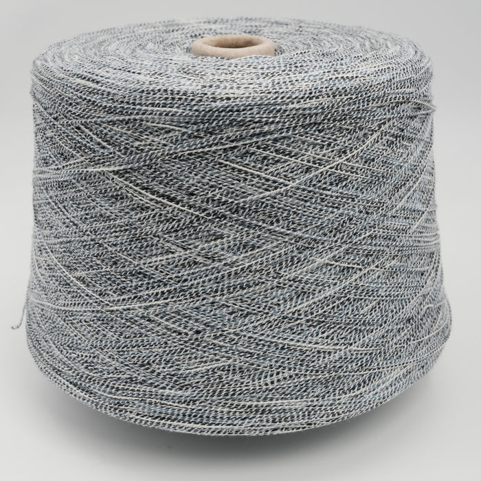BemyBaby, 490m/536yds per 100g/3.5oz, Frosted Denim Marl, 100% Cotton
