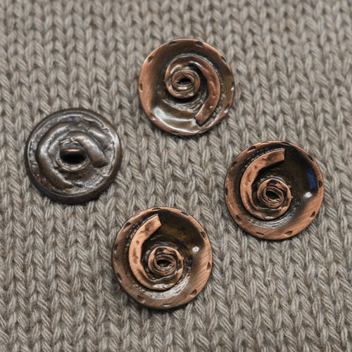 Button 25 mm · Shank · Fratelli Bonfanti (Italy)