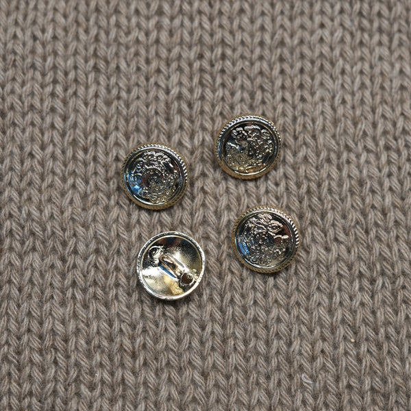 Button 15 mm · Shank · Fratelli Bonfanti (Italy)