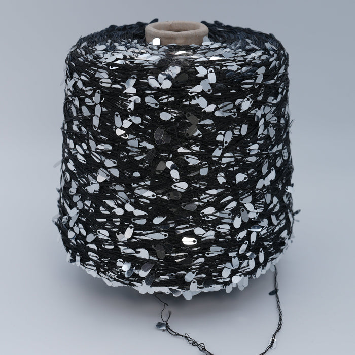 Paiettona 3500, 350m/383yds per 100g/3.5oz, Viscose & Paillette Blend