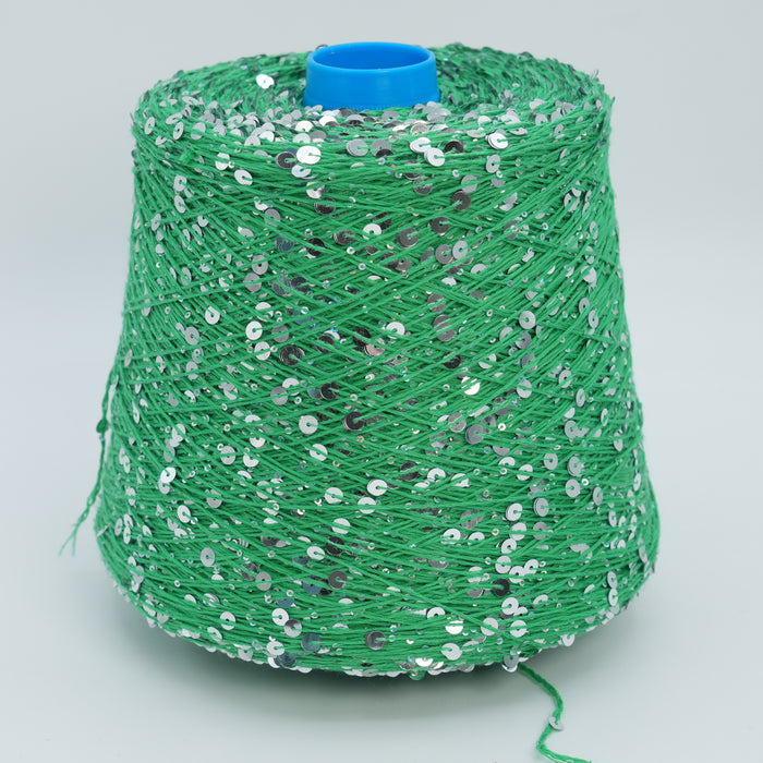 Lustro 2300, 230m/252yds per 100g/3.5oz, Cotton & Paillette Blend
