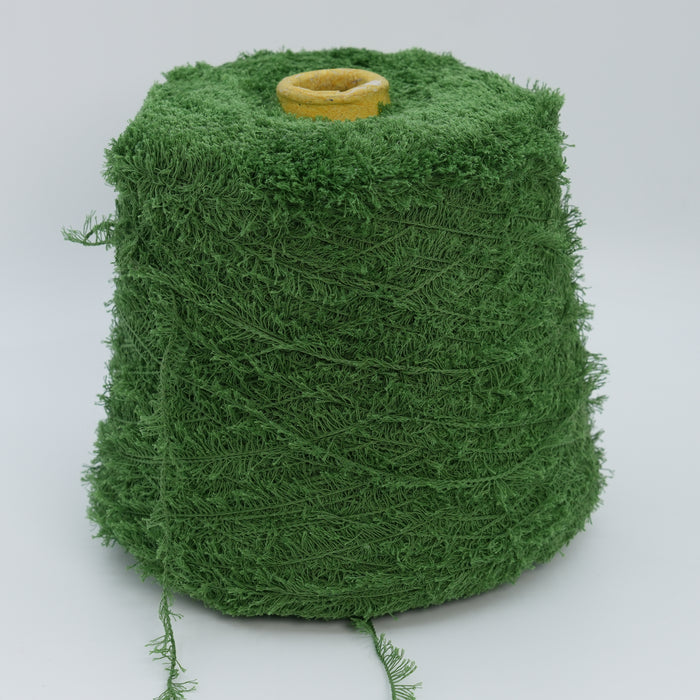 Ice Crepe 3/64, 213m/233yds per 100g/3.5oz, Eyelash 100% Cotton