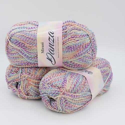 Danza Turkish Sock Yarn Skeins 100g, 350m/383yds per 100g, 75Wo 25PA
