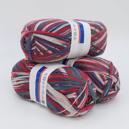 Turkish Sock Yarn Skeins 100g, 400m/437yds per 100g, 75Wo 25PA