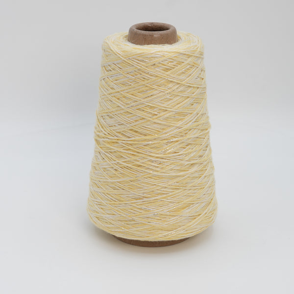 Yarnix Lemon Custard Lux — 307m/336yds per 100g/3.5oz Sport | WV, WS, Vi, PA, SE, EA, Lurex