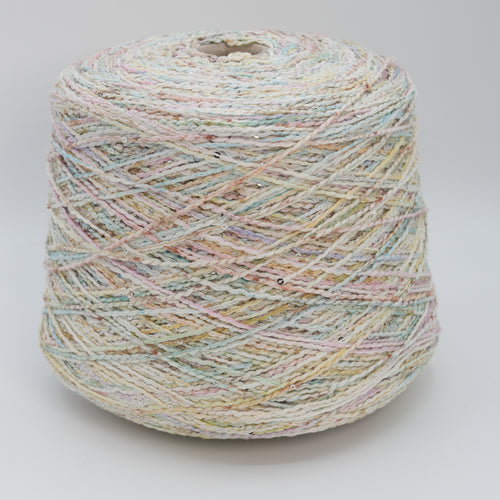 Ciao 2700, 270m/295yds per 100g/3.5oz, Stitched Cord Cotton & Sequin Blend