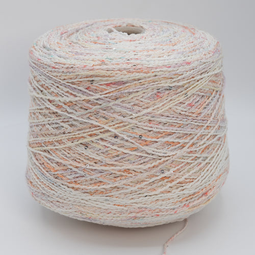 Ciao 2700, 270m/295yds per 100g/3.5oz, Stitched Cord Cotton & Sequin Blend