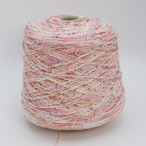 Ciao 2700, 270m/295yds per 100g/3.5oz, Stitched Cord Cotton & Sequin Blend