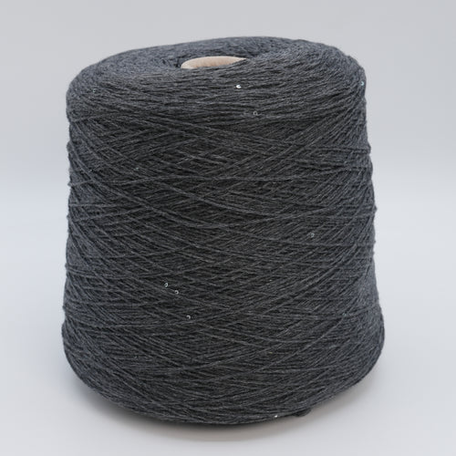 Silver Plus 4500, 450m/492yds per 100g/3.5oz, Merino, Silk & Micro Sequin Blend