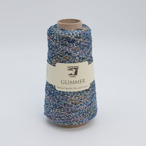 Juniper Moon Farm Glimmer Sequin Yarn, 150 g Cone