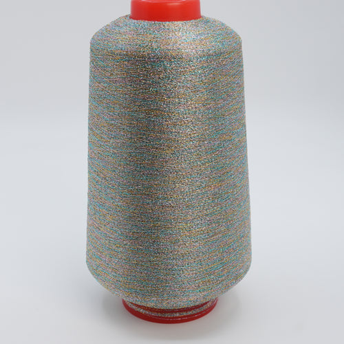 Lurex 1/75, 7500m/8202yds per 100g/3.5oz, Viscose & Lurex Blend
