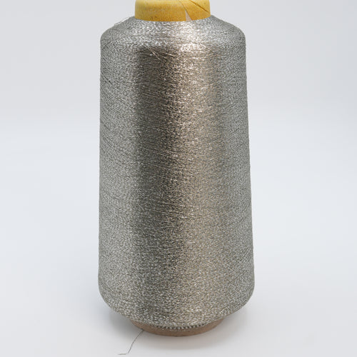 Lurex 1/44, 4400m/4812yds per 100g/3.5oz, Viscose & Lurex Blend