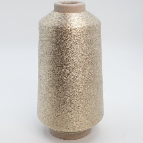 Lurex 1/44, 4400m/4812yds per 100g/3.5oz, Viscose & Lurex Blend