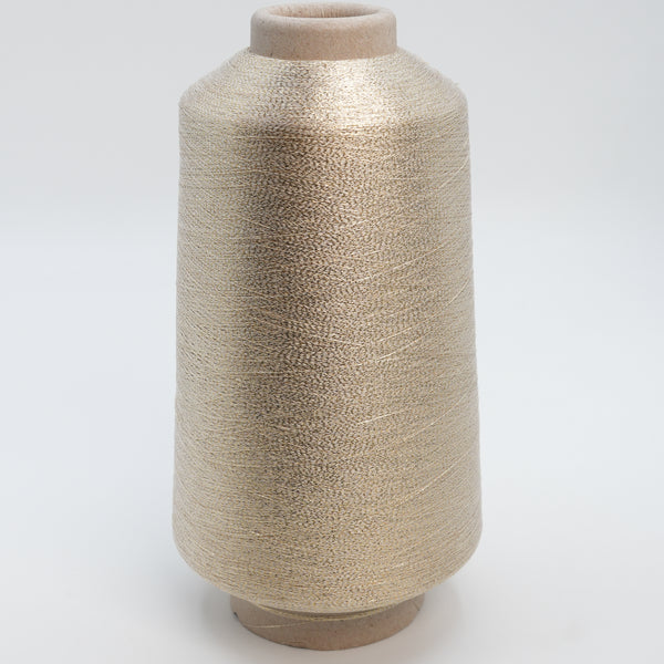 Lurex 1/44, 4400m/4812yds per 100g/3.5oz, Viscose & Lurex Blend