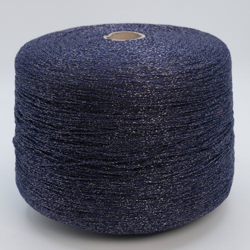 Minerva 3800, 380m/416yds per 100g/3.5oz, Stitched Cord Viscose & Lurex Blend