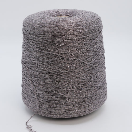 Specchio 4500, 450m/492yds per 100g/3.5oz, Stitched Cord Viscose & Lurex Blend