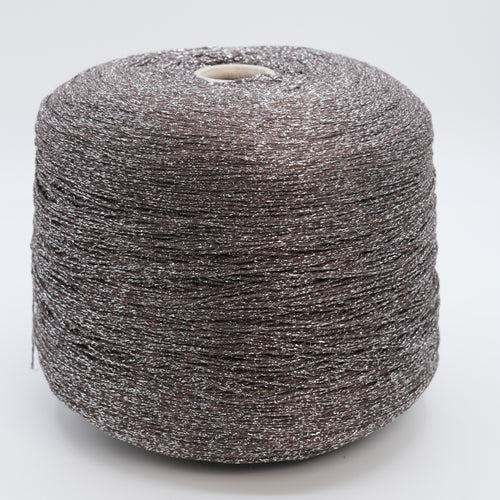 Specchio 4500, 450m/492yds per 100g/3.5oz, Stitched Cord Viscose & Lurex Blend