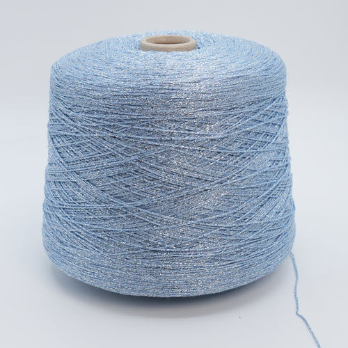Specchio 4500, 450m/492yds per 100g/3.5oz, Stitched Cord Viscose & Lurex Blend
