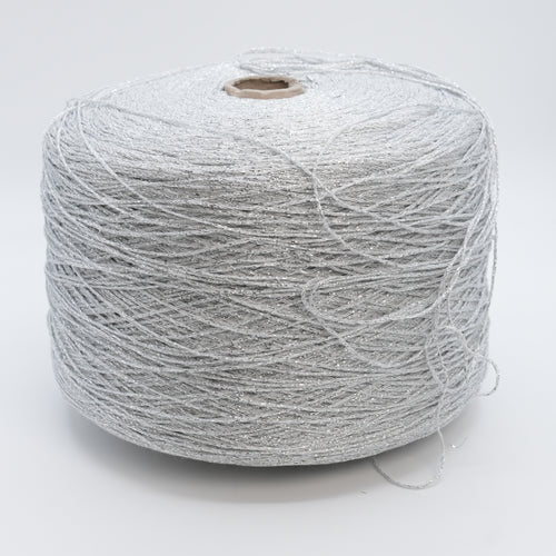 Minerva 3800, 380m/416yds per 100g/3.5oz, Stitched Cord Viscose & Lurex Blend