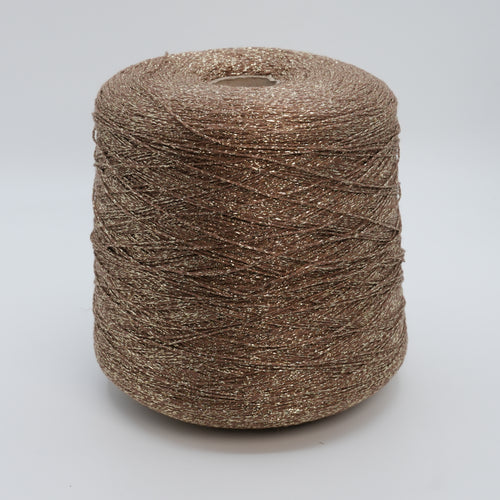Specchio 4500, 450m/492yds per 100g/3.5oz, Stitched Cord Viscose & Lurex Blend