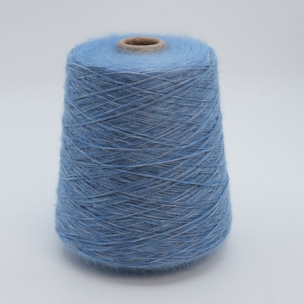 Yarnix Blue Whisper, 267m/292yds per 100g/3.5oz, Luxurious Fluffy Mix