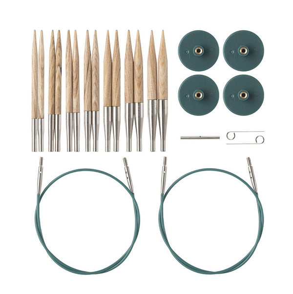 Knit Picks: Sunstruck Short Interchangeable Needle Set - 2.75" (7cm) Tips