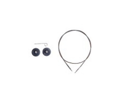 Knit Picks: Options Interchangeable Needle Cables - Black
