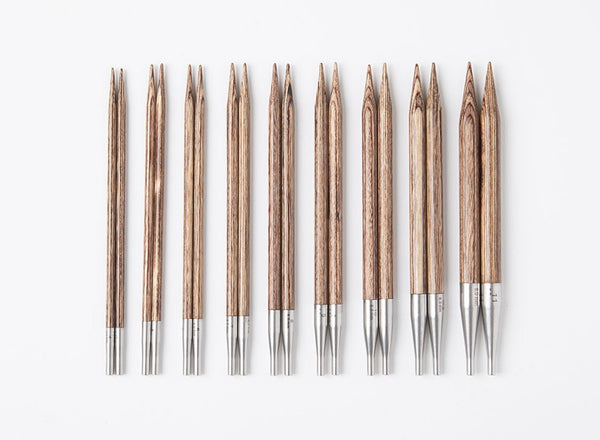 Knit Picks: Moonstone Resilience Interchangeable Needle Clutch Set - 4.25" (11cm) Tips