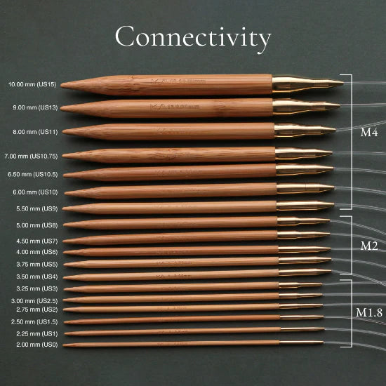 Seeknit Koshitsu Premium Set 2 - Interchangeable Circular Needles