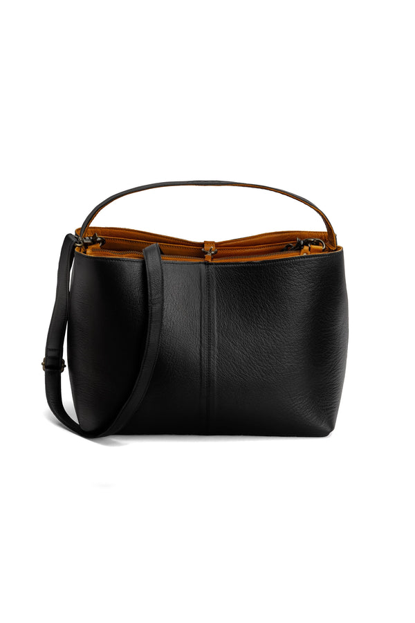 MUUD Jade Leather Shoulder Bag