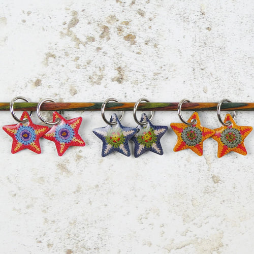 Ring Stitch Markers by Emma Ball (Set of 6)