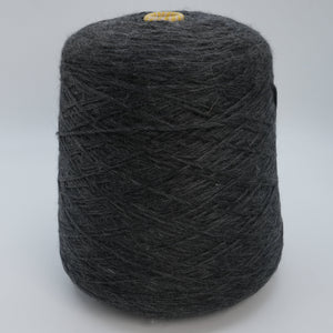 Cone of Artico 1800 fluffy roving yarn, a merino and acrylic blend by Miroglio Group.